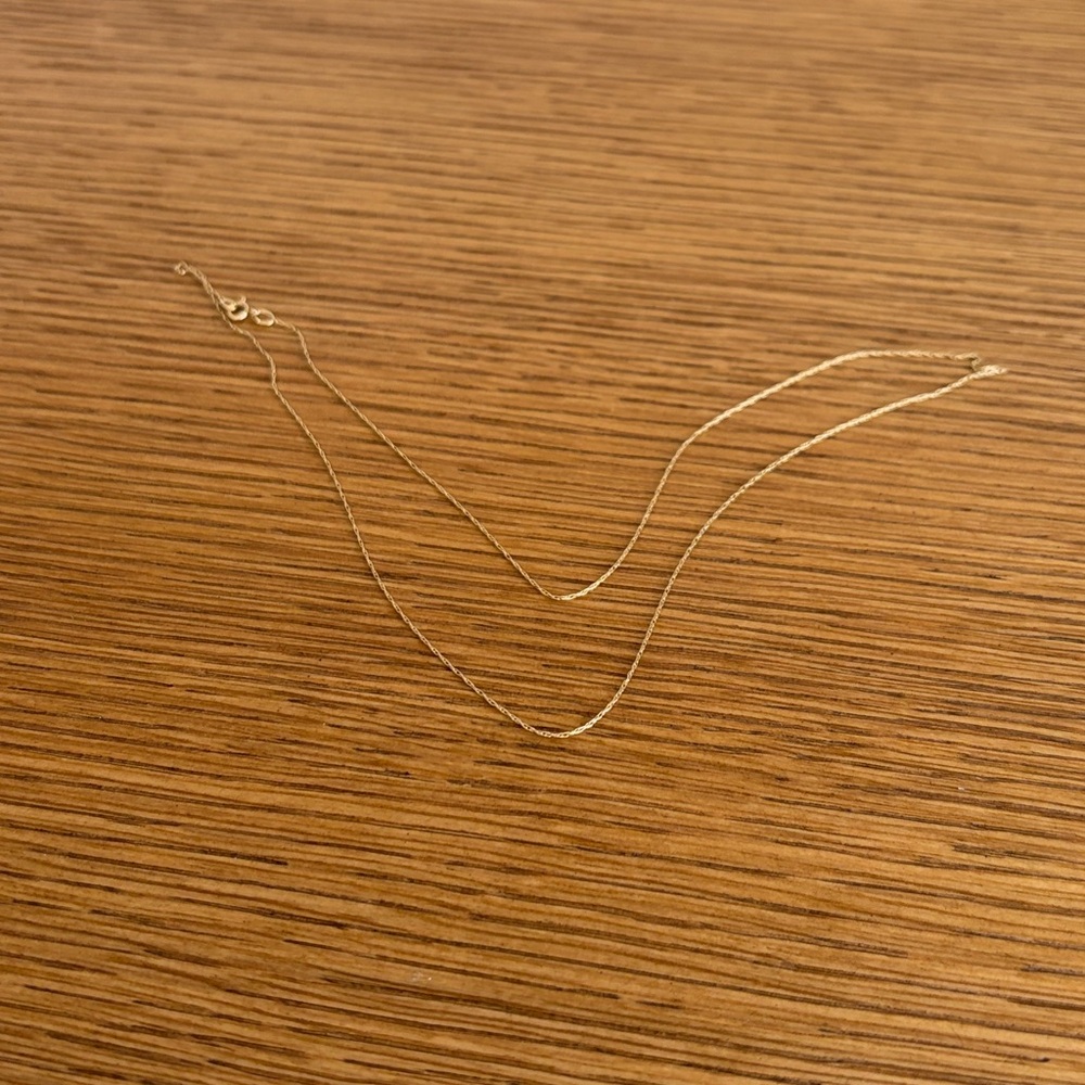 Mejuri Solid Gold 14KT Necklace